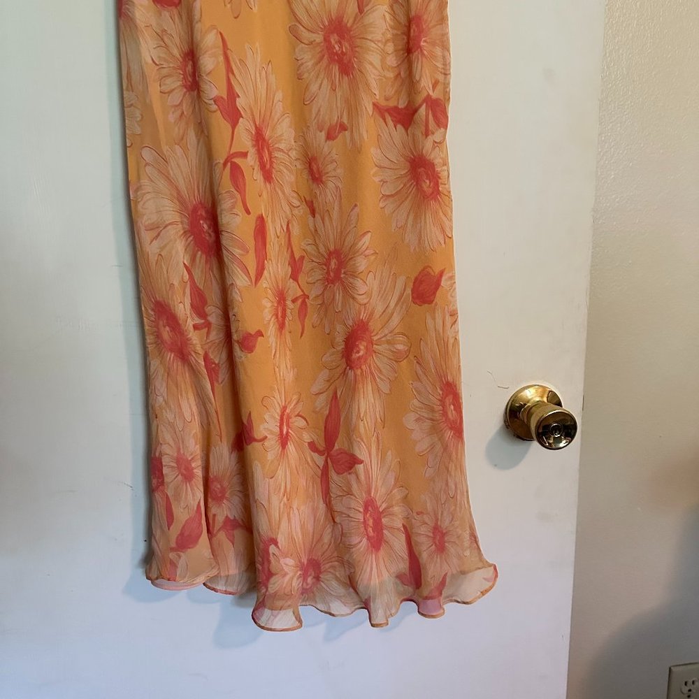 90s Silk Dress - Picture 4 of 5